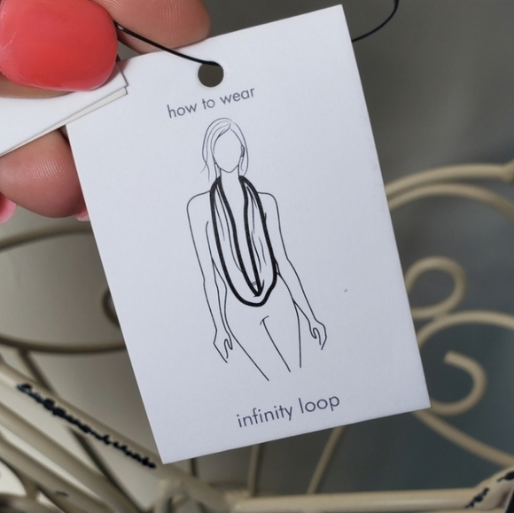 NWT Calvin Klein Infinity Scarf - Picture 8 of 9